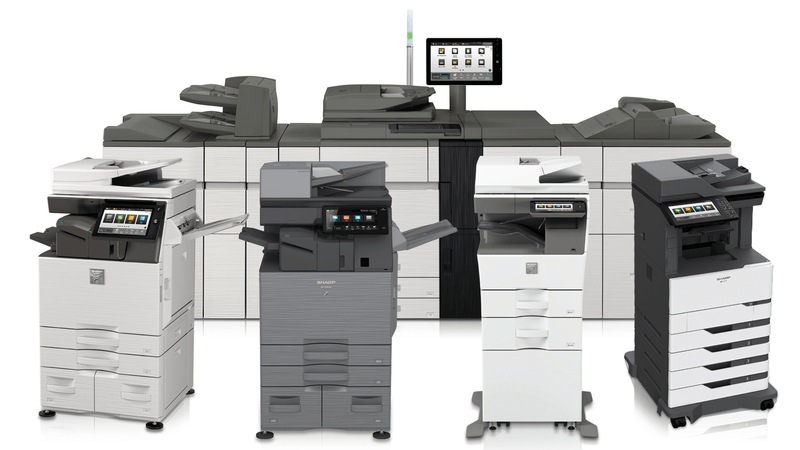 Copier and Printer Collage