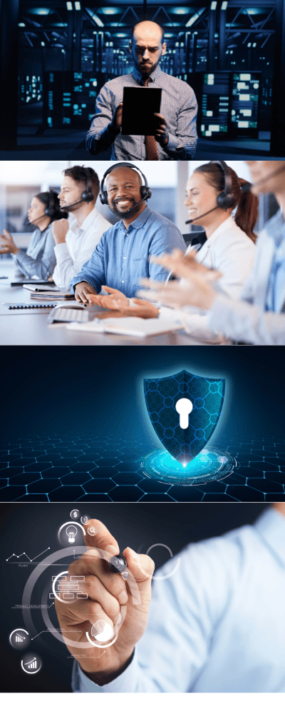 managed IT services collage